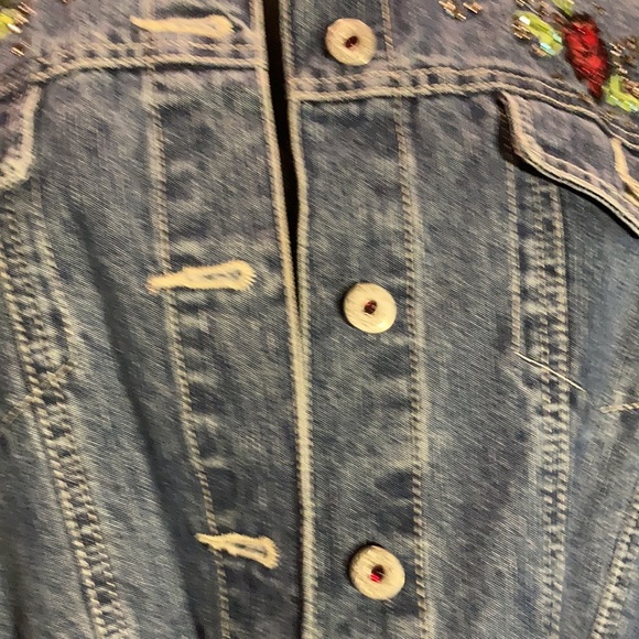 Faded Glory Blue Jean Jacket - Picture 2 of 15